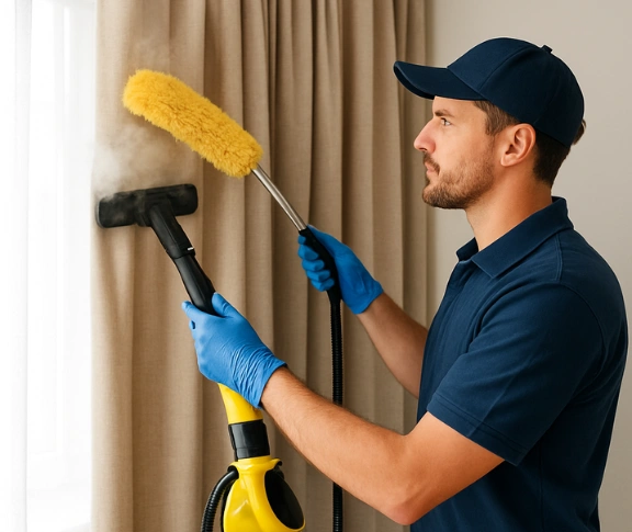 Emergency same-day curtain stain removal clagiraba Matty Curtain Cleaning